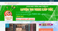 Desktop Screenshot of cachhoctienganhthanki.com
